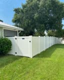 Vinyl Fence